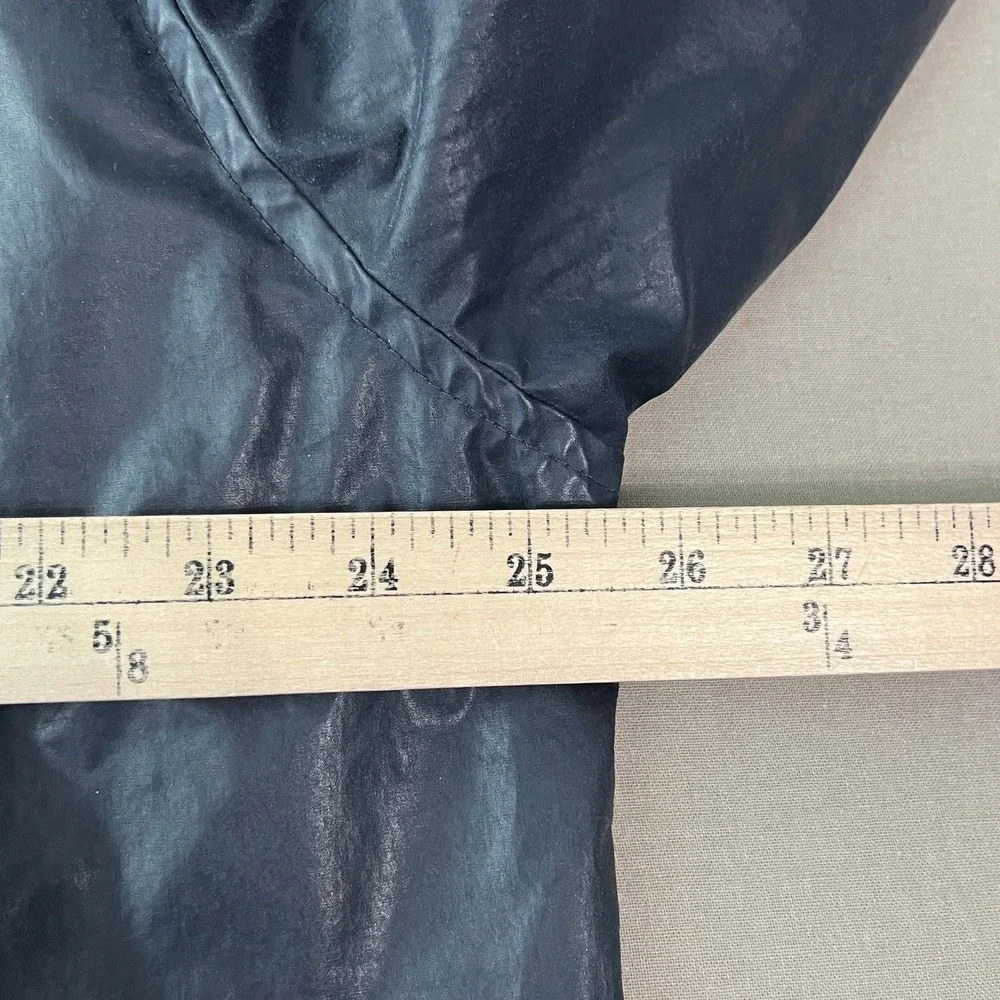 Vintage American Eagle Rain Jacket Mens L Blue Waterproof Full‎ Zip Outdoor Y2K